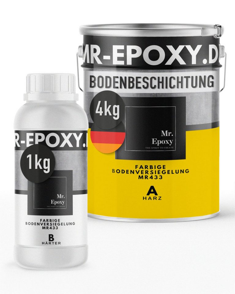 Mr. Epoxy Bodenversiegelung Epoxid-Bodenbeschichtung Mr. Epoxy Bodenversiegelung Epoxid-Bodenbeschichtung von Mr. Epoxy