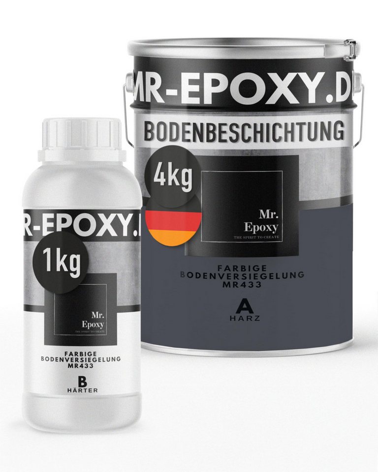 Mr. Epoxy Bodenversiegelung Epoxid-Bodenbeschichtung Mr. Epoxy Bodenversiegelung Epoxid-Bodenbeschichtung von Mr. Epoxy