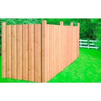 Mr. GARDENER Carport-Rückwand »Erding/Stuttgart«, BxH: 168 x 190 cm, Holz - beige von Mr. GARDENER