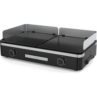 Mr. GARDENER Elektrogrill, 2 x 28,3 x 24,7 cm , 2400 W, schwarz von Mr. GARDENER