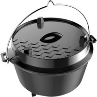 Mr. GARDENER Feuertopf »Dutch-Oven M«, Grillfläche: Ø 31,5 cm - schwarz von Mr. GARDENER