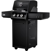 Mr. GARDENER Gasgrill »Kingman«, Gusseisen (emailliert), Grillfläche: 42 x 43 cm, 2 Brenner - schwarz von Mr. GARDENER