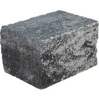 Mr. GARDENER Mauerstein »Anzio«, BxHxT: 25 x 15 x 18 cm, grau-anthrazit-nuanciert von Mr. GARDENER