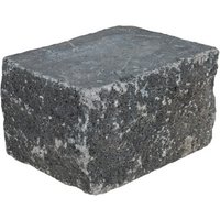 Mr. GARDENER Mauerstein »Anzio Antik«, BxHxT: 25 x 15 x 18 cm, anthrazit - grau von Mr. GARDENER