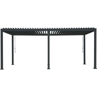 Mr. GARDENER Pergola »Deluxe 111«, BxH: 591 x 250 cm, anthrazit - grau Mr. GARDENER Pergola »Deluxe 111«, BxH: 591 x 250 cm, anthrazit - grau von Mr. GARDENER