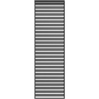 Mr. GARDENER Pergola-Lamellenwand, Höhe: 236 cm, anthrazit, pulverbeschichtet - grau von Mr. GARDENER