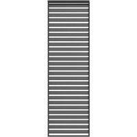 Mr. GARDENER Pergola-Lamellenwand, Höhe: 236 cm, anthrazit, pulverbeschichtet - grau von Mr. GARDENER