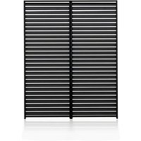 Mr. GARDENER Pergola-Lamellenwand »Basic 88«, BxTxH: 232 x 230 x 5,5 cm, anthrazit - schwarz von Mr. GARDENER