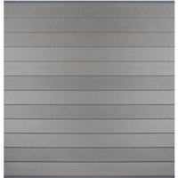 Mr. GARDENER Steckzaunsystem »Turino«, BxH: 179 x 90 cm, 6er-Set, Schwedenprofil, steingrau von Mr. GARDENER