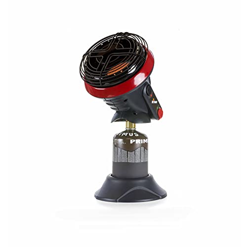 Mr. Heater Gasheizung Little Buddy inkl. Adapter für Gaskartuschen mit 7/16-Gewinde, 1,1kW Leistung, Outdoor-/Campingheizung ohne Gaskartusche, Rot von Mr. Heater