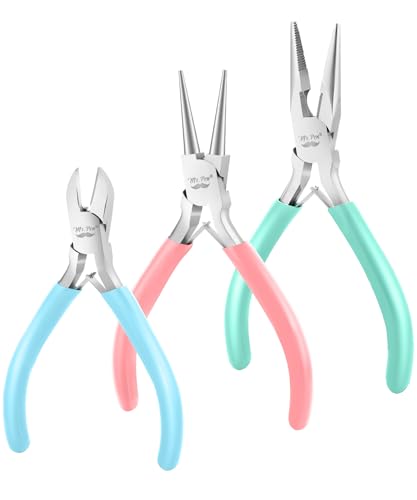 Mr. Pen Schmuckzange, 3er-Pack, Schmuckherstellungs-Set, Pastellfarben von Mr. Pen