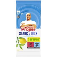Mr. PROPER feuchte Allzweck-Reinigungstücher STARK & DICK 1-lagig Mr. PROPER feuchte Allzweck-Reinigungstücher STARK & DICK 1-lagig von Meister Proper