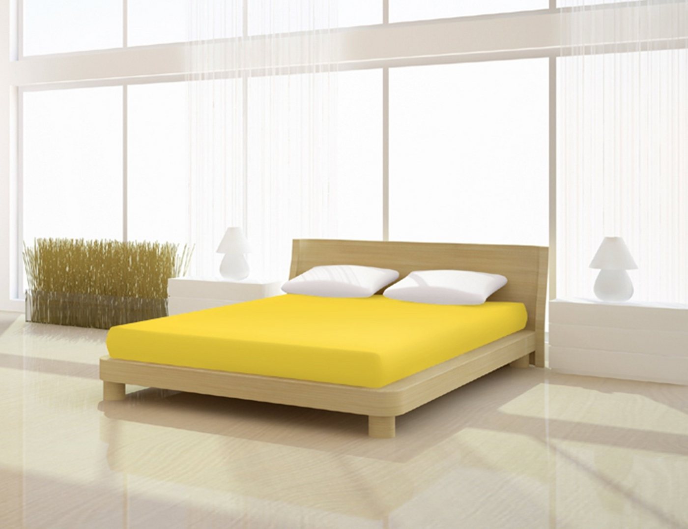 Mr. Sandman Spannbettlaken Full Elastan de luxe 120-130 x 200-220 cm, Baumwolle, Gummizug: rundum, (1 Stück) von Mr. Sandman
