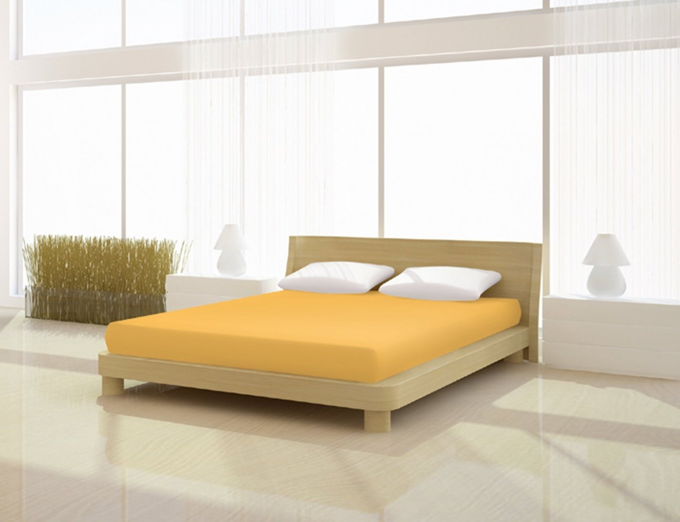 Mr. Sandman Spannbettlaken Full Elastan de luxe 120-130 x 200-220 cm, Baumwolle, Gummizug: rundum, (1 Stück) von Mr. Sandman