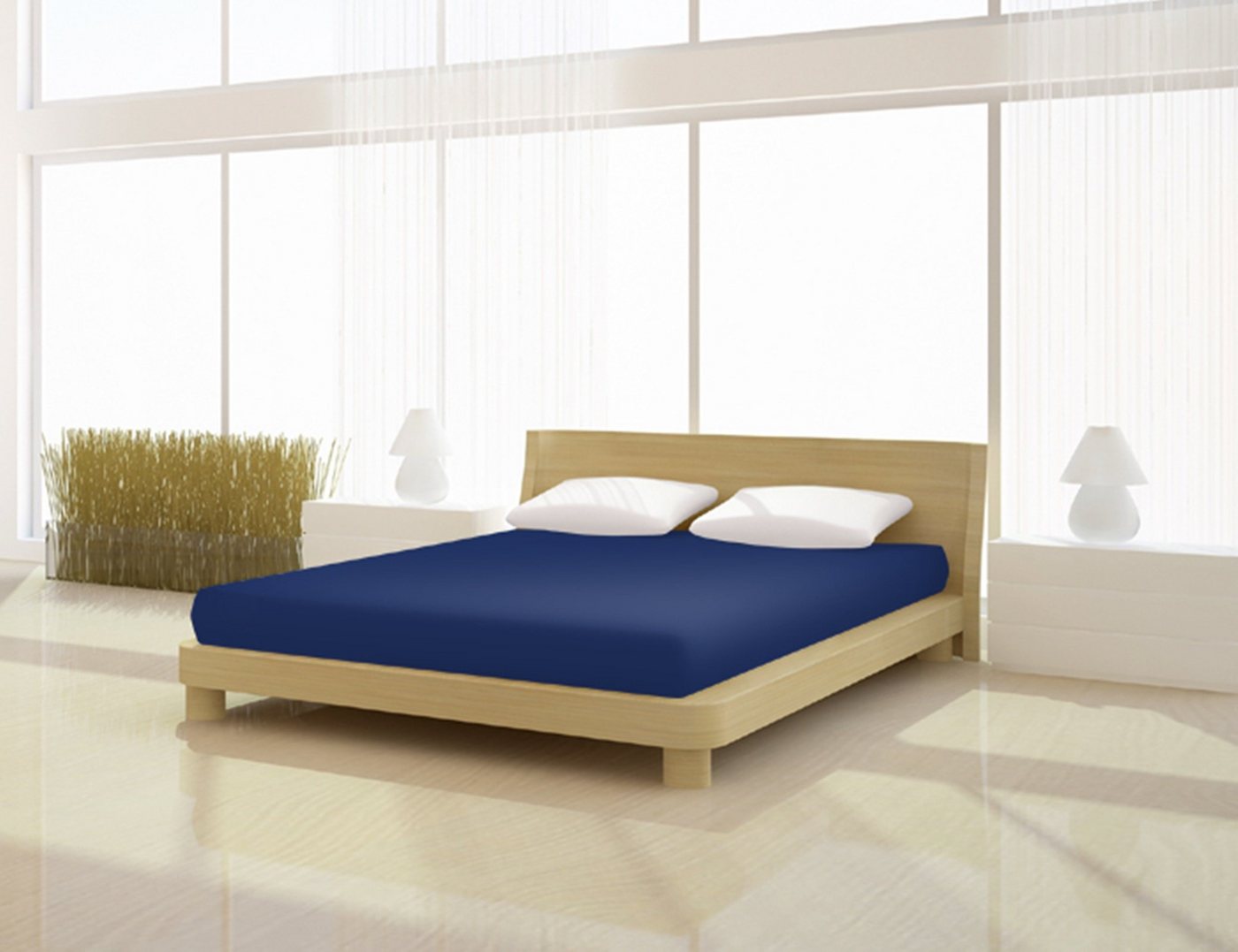 Mr. Sandman Spannbettlaken Spannbetttuch Jersey classic 140 - 160 x 200 cm, Baumwolle, Gummizug: 0, (0 Stück) Mr. Sandman Spannbettlaken Spannbetttuch Jersey classic 140 - 160 x 200 cm, Baumwolle, Gummizug: 0, (0 Stück) von Mr. Sandman
