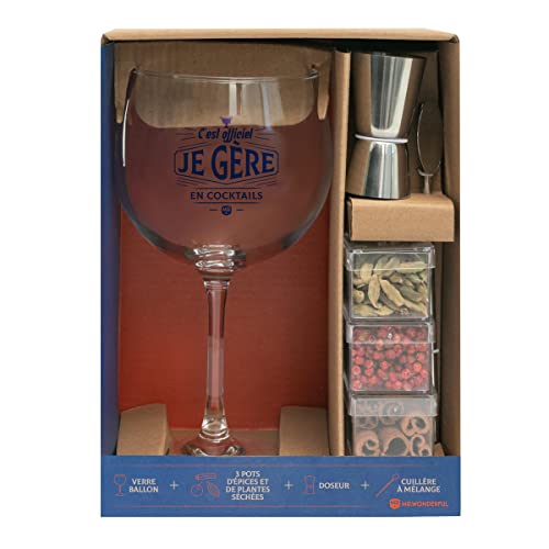 Gin-Tonic Set - Das ist offiziell: Ich verwalte Cocktails! von Mr. Wonderful