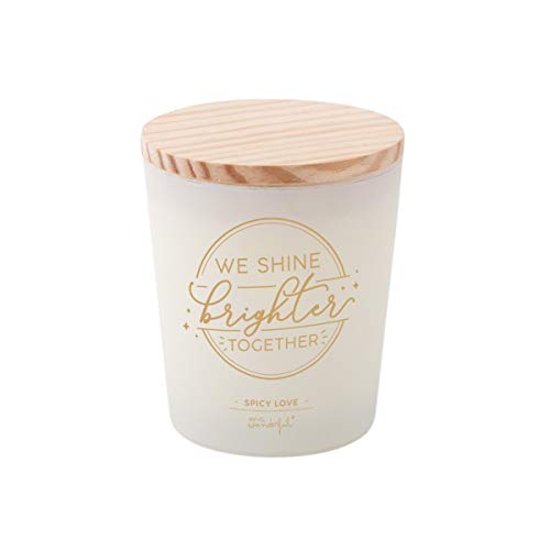 Kerze - We shine Brighter together (ENG) von Mr. Wonderful