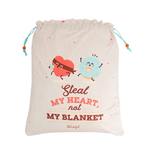 Mr. Wonderful Decke mit Bezug - Steal My Heart, Not My Blanket von Mr. Wonderful