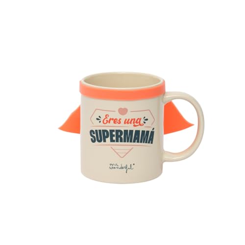 Mr. Wonderful - Tasse mit Umhang - Du bist eine Supermama von Mr. Wonderful