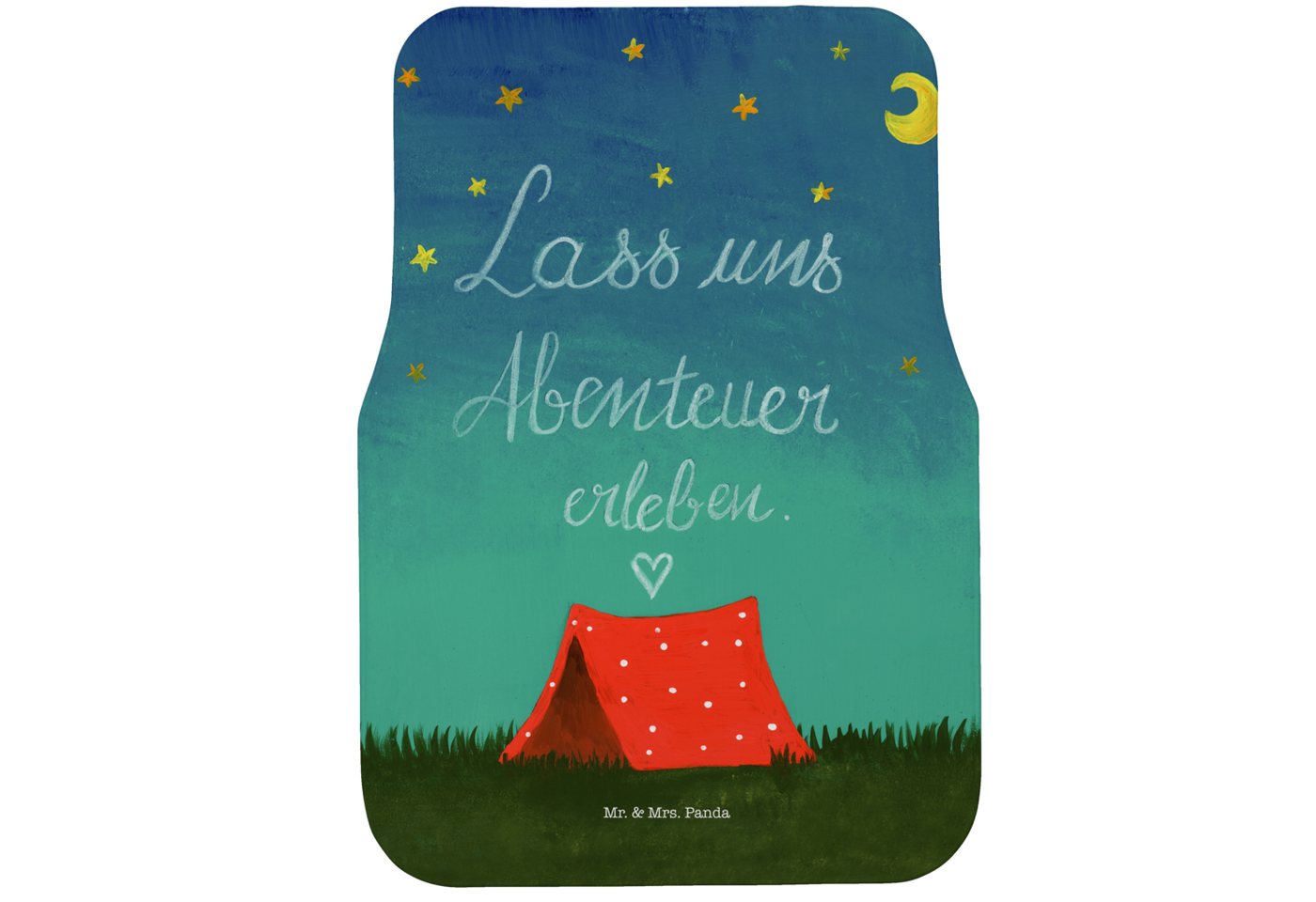 Mr. & Mrs. Panda Fußmatte Abenteuer - Geschenk, Autoteppich, Camping, Innenmatte Fahrzeug, Auto, Höhe: 63 mm, Einzigartige Designs Mr. & Mrs. Panda Fußmatte Abenteuer - Geschenk, Autoteppich, Camping, Innenmatte Fahrzeug, Auto, Höhe: 63 mm, Einzigartige Designs von Mr. & Mrs. Panda