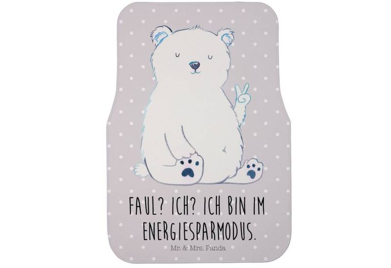 Mr. & Mrs. Panda Fußmatte Eisbär Faul, Fahrer Autofußmatte, Grau Pastell, Auto Fußmatte, Homeof, Höhe: 63 mm Mr. & Mrs. Panda Fußmatte Eisbär Faul, Fahrer Autofußmatte, Grau Pastell, Auto Fußmatte, Homeof, Höhe: 63 mm von Mr. & Mrs. Panda