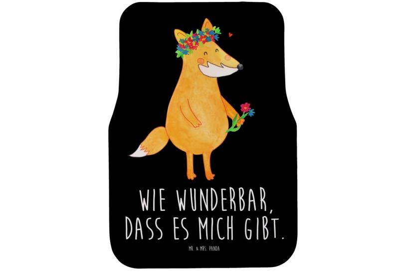 Mr. & Mrs. Panda Fußmatte Fuchs Blumen, Fahrer Autofußmatte, Schwarz, Automatte, Mich, Blume, B, Höhe: 63 mm Mr. & Mrs. Panda Fußmatte Fuchs Blumen, Fahrer Autofußmatte, Schwarz, Automatte, Mich, Blume, B, Höhe: 63 mm von Mr. & Mrs. Panda