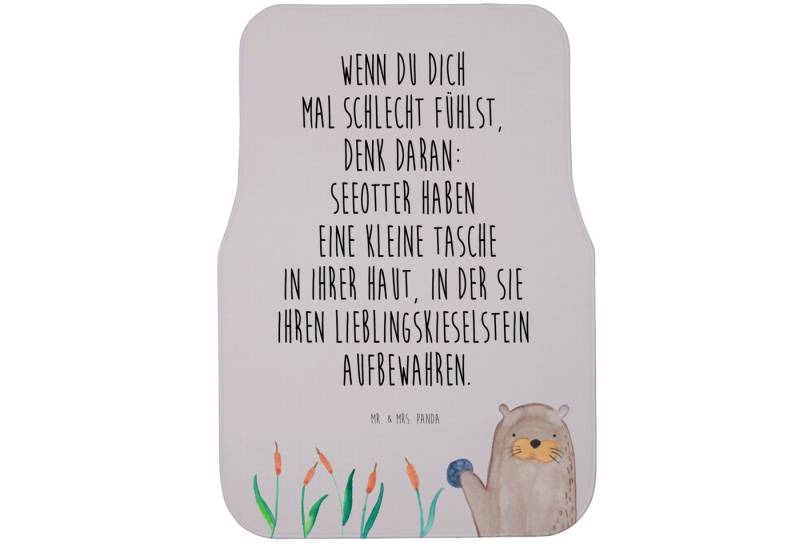 Mr. & Mrs. Panda Fußmatte Otter Stein, Fahrer Autofußmatte, Grau Pastell, Fußmatte Fürs Auto, P, Höhe: 63 mm Mr. & Mrs. Panda Fußmatte Otter Stein, Fahrer Autofußmatte, Grau Pastell, Fußmatte Fürs Auto, P, Höhe: 63 mm von Mr. & Mrs. Panda