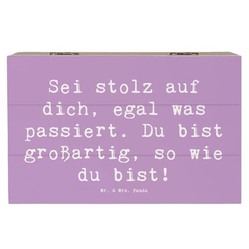 Mr. & Mrs. Panda 19 x 12 cm Holzkiste Spruch Mit Enttäuschungen umgehen Stolz - Geschenk, Selbstbewusstsein, Dekokiste, Lebensfreude, Mutmacher, Mut, Mr. & Mrs. Panda 19 x 12 cm Holzkiste Spruch Mit Enttäuschungen umgehen Stolz - Geschenk, Selbstbewusstsein, Dekokiste, Lebensfreude, Mutmacher, Mut, von Mr. & Mrs. Panda