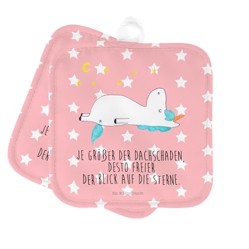 Mr. & Mrs. Panda Topfuntersetzer Einhorn Sternenhimmel - Geschenk, Verrückt, Unicorn, Topfhandschuh, Einhörner, Topflappen lustig, Topflappenset, Mr. & Mrs. Panda Topfuntersetzer Einhorn Sternenhimmel - Geschenk, Verrückt, Unicorn, Topfhandschuh, Einhörner, Topflappen lustig, Topflappenset, von Mr. & Mrs. Panda