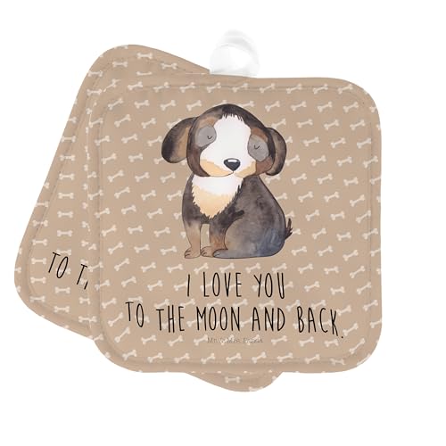 Mr. & Mrs. Panda Topflappen Hund Entspannen - Geschenk, süß, Hundebesitzer, Haustier, schwarzer Hund, Hunderasse, Topfhandschuhe, Topfhandschuh, Mr. & Mrs. Panda Topflappen Hund Entspannen - Geschenk, süß, Hundebesitzer, Haustier, schwarzer Hund, Hunderasse, Topfhandschuhe, Topfhandschuh, von Mr. & Mrs. Panda