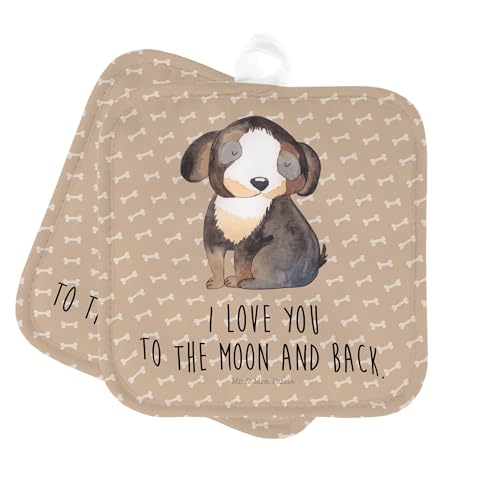 Mr. & Mrs. Panda Topflappen Hund Entspannen - Geschenk, süß, Hundebesitzer, Haustier, schwarzer Hund, Hunderasse, Topfhandschuhe, Topfhandschuh, Mr. & Mrs. Panda Topflappen Hund Entspannen - Geschenk, süß, Hundebesitzer, Haustier, schwarzer Hund, Hunderasse, Topfhandschuhe, Topfhandschuh, von Mr. & Mrs. Panda