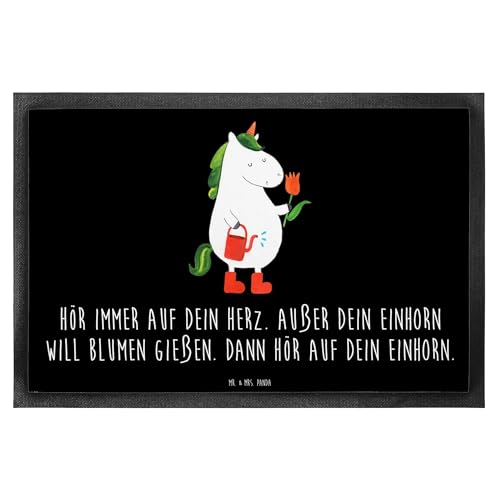 Mr. & Mrs. Panda 40 x 60 cm Fußmatte Einhorn Gärtner - Geschenk, Einhorn Deko, Blume, Garten, Fussmatten, Unicorn, Fußabtreter außen, Giesskanne, Mr. & Mrs. Panda 40 x 60 cm Fußmatte Einhorn Gärtner - Geschenk, Einhorn Deko, Blume, Garten, Fussmatten, Unicorn, Fußabtreter außen, Giesskanne, von Mr. & Mrs. Panda