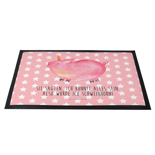 Mr. & Mrs. Panda 40 x 60 cm Fußmatte Einhorn Schwein - Geschenk, Schmutzfangteppich, Fußabtreter, Motivfußmatte, Fußmatte innen, Schmutzfänger, Mr. & Mrs. Panda 40 x 60 cm Fußmatte Einhorn Schwein - Geschenk, Schmutzfangteppich, Fußabtreter, Motivfußmatte, Fußmatte innen, Schmutzfänger, von Mr. & Mrs. Panda