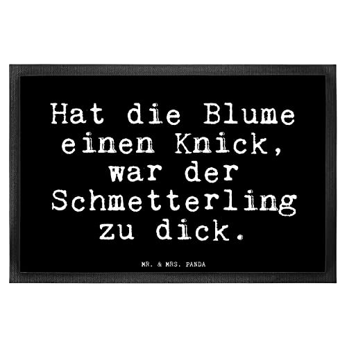 Mr. & Mrs. Panda 40 x 60 cm Fußmatte Hat die Blume einen... - Geschenk, lustiger Spruch, Fussmatten online, Zitate, Geschenk Freundin, Fußabstreifer Mr. & Mrs. Panda 40 x 60 cm Fußmatte Hat die Blume einen... - Geschenk, lustiger Spruch, Fussmatten online, Zitate, Geschenk Freundin, Fußabstreifer von Mr. & Mrs. Panda