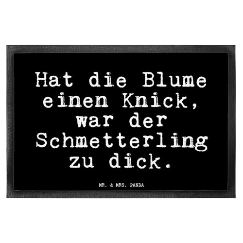 Mr. & Mrs. Panda 40 x 60 cm Fußmatte Hat die Blume einen... - Geschenk, lustiger Spruch, Fussmatten online, Zitate, Geschenk Freundin, Fußabstreifer Mr. & Mrs. Panda 40 x 60 cm Fußmatte Hat die Blume einen... - Geschenk, lustiger Spruch, Fussmatten online, Zitate, Geschenk Freundin, Fußabstreifer von Mr. & Mrs. Panda