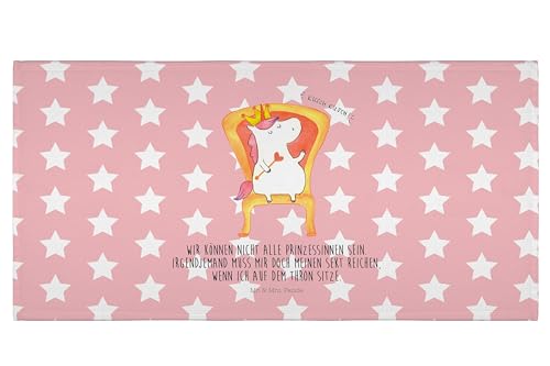 Mr. & Mrs. Panda 50 x 100 Handtuch Einhorn Prinzessin - Geschenk, groß, Unicorn, Badehandtuch, Einhörner, Geburtstagsgeschenk, Pegasus, Badezimmer, von Mr. & Mrs. Panda