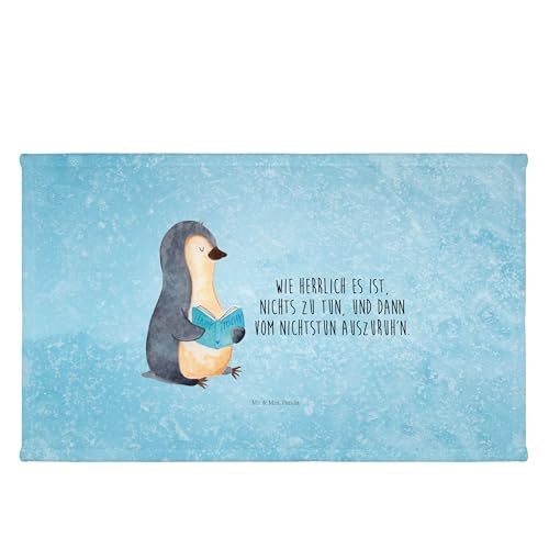 Mr. & Mrs. Panda 50 x 100 Handtuch Pinguin Buch - Geschenk, groß, Handtücher, Nichtstun, Kinder, Lesen, Pinguine, Badehandtuch Mr. & Mrs. Panda 50 x 100 Handtuch Pinguin Buch - Geschenk, groß, Handtücher, Nichtstun, Kinder, Lesen, Pinguine, Badehandtuch von Mr. & Mrs. Panda