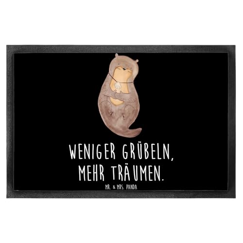 Mr. & Mrs. Panda 50 x 75 cm Fußmatte Otter Muschel - Geschenk, träumen, Tagträumen, Seeotter, Schmutzfangmatte, Fischotter, Schmutzmatte, niedlich, Mr. & Mrs. Panda 50 x 75 cm Fußmatte Otter Muschel - Geschenk, träumen, Tagträumen, Seeotter, Schmutzfangmatte, Fischotter, Schmutzmatte, niedlich, von Mr. & Mrs. Panda