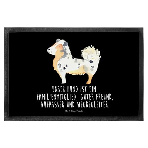 Mr. & Mrs. Panda 60 x 90 cm Fußmatte Hund Australien Shepherd - Geschenk, Schmutzfangmatte, Hundeliebe, Fußmatte waschbar, Haustürmatte, Mr. & Mrs. Panda 60 x 90 cm Fußmatte Hund Australien Shepherd - Geschenk, Schmutzfangmatte, Hundeliebe, Fußmatte waschbar, Haustürmatte, von Mr. & Mrs. Panda