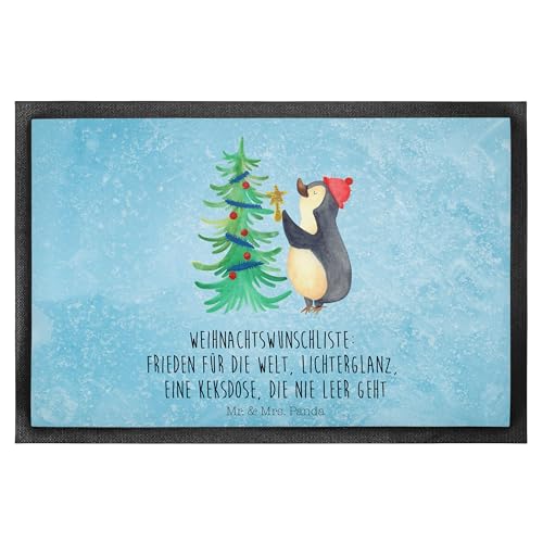 Mr. & Mrs. Panda 60 x 90 cm Fußmatte Pinguin Weihnachtsbaum - Geschenk, Schmutzfangmatte, Winter, Türvorleger, Fußmatte innen, Weihnachten, Mr. & Mrs. Panda 60 x 90 cm Fußmatte Pinguin Weihnachtsbaum - Geschenk, Schmutzfangmatte, Winter, Türvorleger, Fußmatte innen, Weihnachten, von Mr. & Mrs. Panda