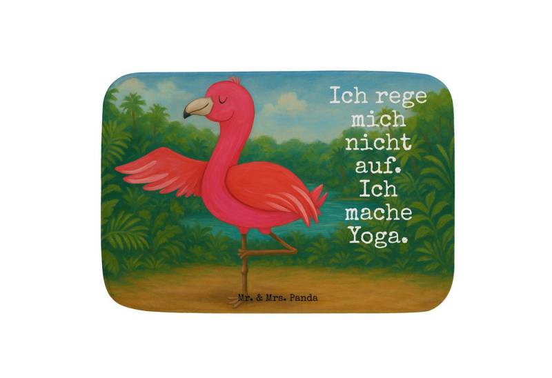 Mr. & Mrs. Panda Badematte Flamingo Yoga Design, fußmatte bad, Weiß, Badläufer, Yogi, Badezimmer, Höhe 40 mm, Badematte mit Flamingo Yoga, Praktische Designs von Mr. & Mrs. Panda, 100% Polyester, rechteckig Mr. & Mrs. Panda Badematte Flamingo Yoga Design, fußmatte bad, Weiß, Badläufer, Yogi, Badezimmer, Höhe 40 mm, Badematte mit Flamingo Yoga, Praktische Designs von Mr. & Mrs. Panda, 100% Polyester, rechteckig von Mr. & Mrs. Panda