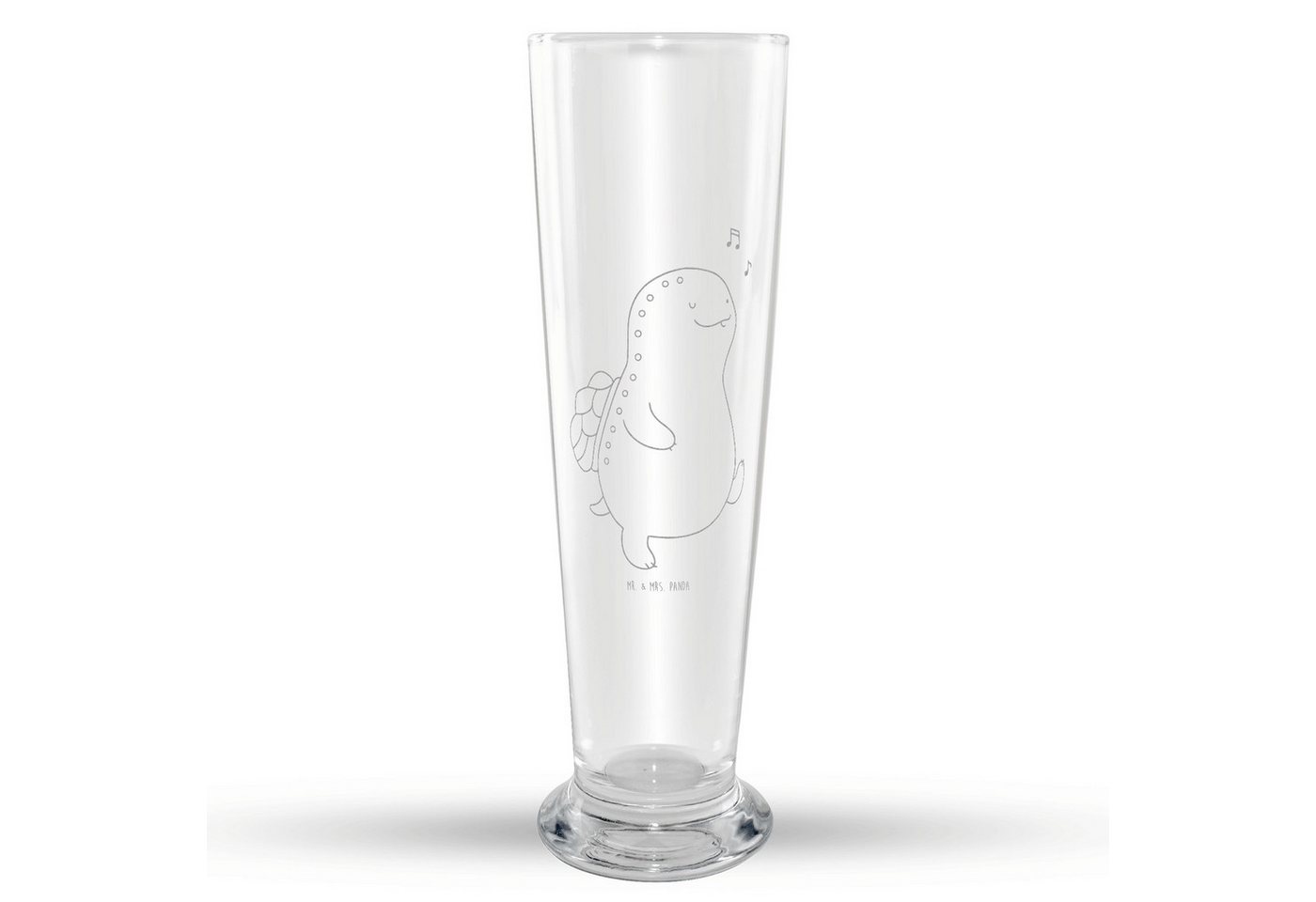 Mr. & Mrs. Panda Bierglas Schildkröte Pfeifen - Transparent - Geschenk, Weizenbier Glas, Weizen, Premium Glas, Wunderschöne Gravur Mr. & Mrs. Panda Bierglas Schildkröte Pfeifen - Transparent - Geschenk, Weizenbier Glas, Weizen, Premium Glas, Wunderschöne Gravur von Mr. & Mrs. Panda