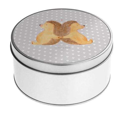 Mr. & Mrs. Panda Blechdose rund Igel händchenhaltend - Geschenk, Metallbox, Freund, Liebe, verliebt, Vorratsdose, Liebesbotschaft, Hand in Hand, Mr. & Mrs. Panda Blechdose rund Igel händchenhaltend - Geschenk, Metallbox, Freund, Liebe, verliebt, Vorratsdose, Liebesbotschaft, Hand in Hand, von Mr. & Mrs. Panda