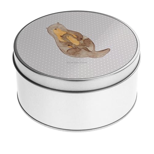 Mr. & Mrs. Panda Blechdose rund Otter Kind - Geschenk, Mama, Vorratsdosen, Blechdosen mit Deckel, Geburt, Vorratsdosen mit Deckel, Seeotter, Mr. & Mrs. Panda Blechdose rund Otter Kind - Geschenk, Mama, Vorratsdosen, Blechdosen mit Deckel, Geburt, Vorratsdosen mit Deckel, Seeotter, von Mr. & Mrs. Panda