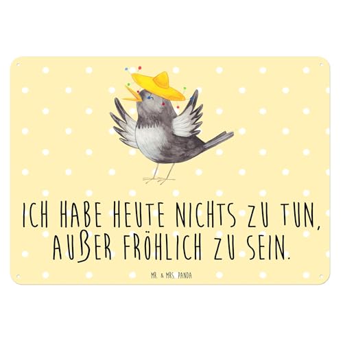 Mr. & Mrs. Panda DIN A6 Blechschild Rabe Sombrero - Geschenk, Tiere, Geschenk Schild, Motivation, Tiermotive, Deko Schild, Magnet-Metall-Schild, Mr. & Mrs. Panda DIN A6 Blechschild Rabe Sombrero - Geschenk, Tiere, Geschenk Schild, Motivation, Tiermotive, Deko Schild, Magnet-Metall-Schild, von Mr. & Mrs. Panda