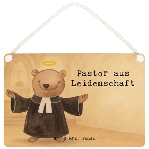Mr. & Mrs. Panda Deko Schild Pastor Leidenschaft Design DIN A4 - Weiß Mr. & Mrs. Panda Deko Schild Pastor Leidenschaft Design DIN A4 - Weiß von Mr. & Mrs. Panda