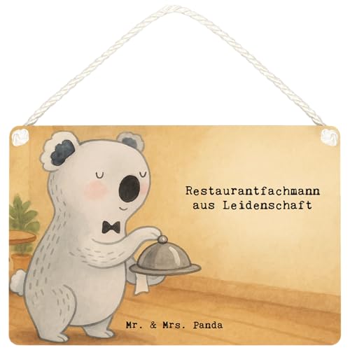 Mr. & Mrs. Panda Deko Schild Restaurantfachmann Leidenschaft Design DIN A4 - Weiß Mr. & Mrs. Panda Deko Schild Restaurantfachmann Leidenschaft Design DIN A4 - Weiß von Mr. & Mrs. Panda