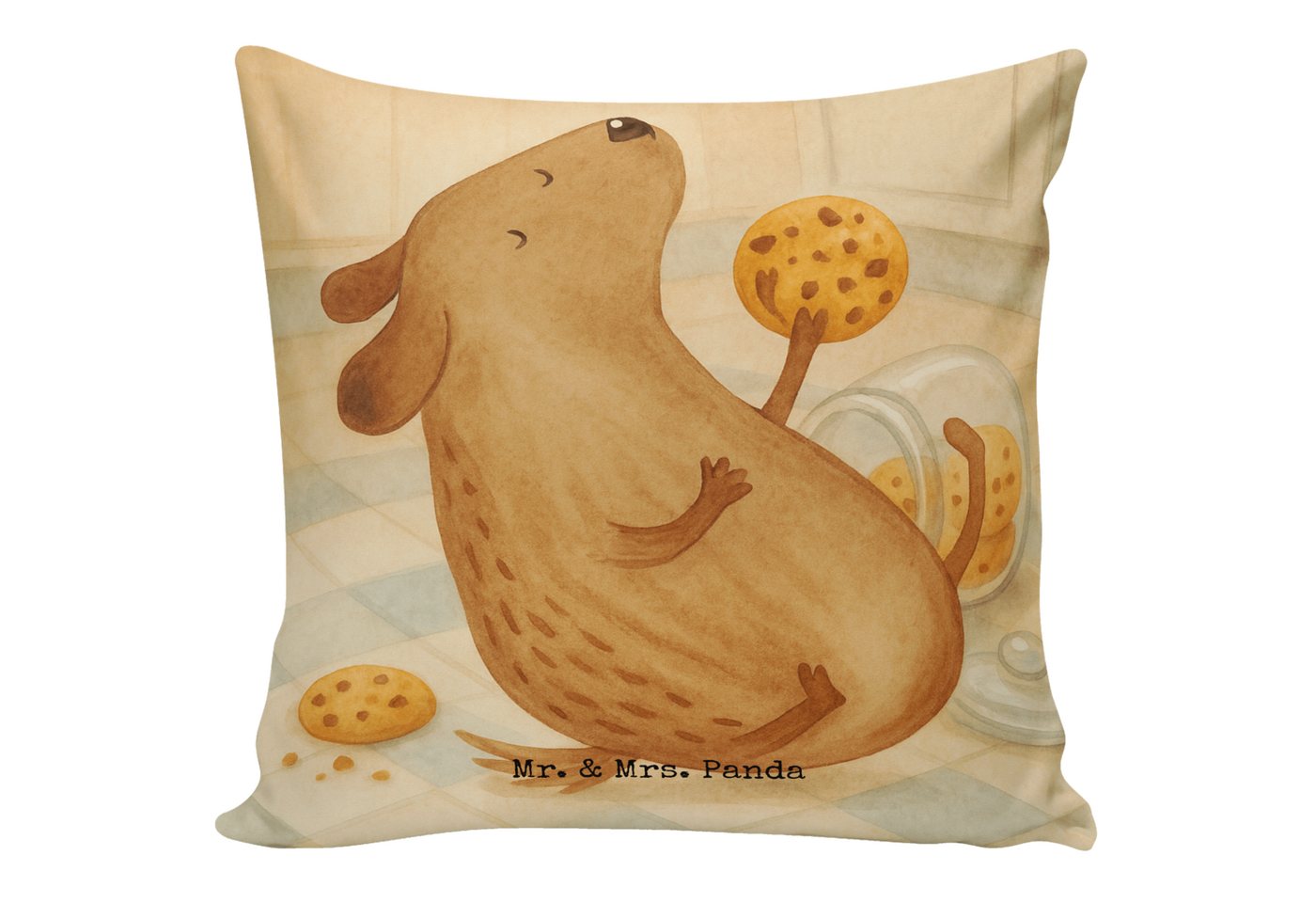 Mr. & Mrs. Panda Dekokissen Hund Keks Design, sofa kissen, Weiß, Sofakissen, Hundeleckerli, Kopfk Mr. & Mrs. Panda Dekokissen Hund Keks Design, sofa kissen, Weiß, Sofakissen, Hundeleckerli, Kopfk von Mr. & Mrs. Panda