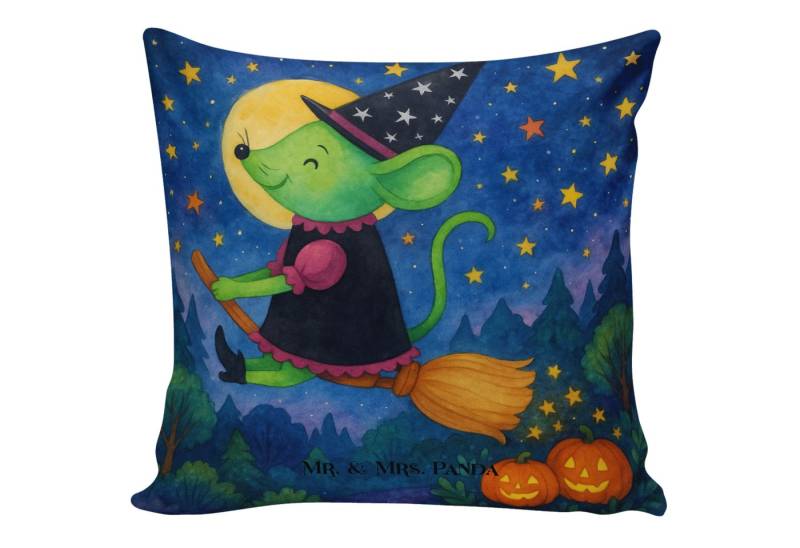 Mr. & Mrs. Panda Dekokissen Hexe Fliegt Design, kuschel kissen, Weiß, Kissen, sofa, Sofakissen 40 Mr. & Mrs. Panda Dekokissen Hexe Fliegt Design, kuschel kissen, Weiß, Kissen, sofa, Sofakissen 40 von Mr. & Mrs. Panda