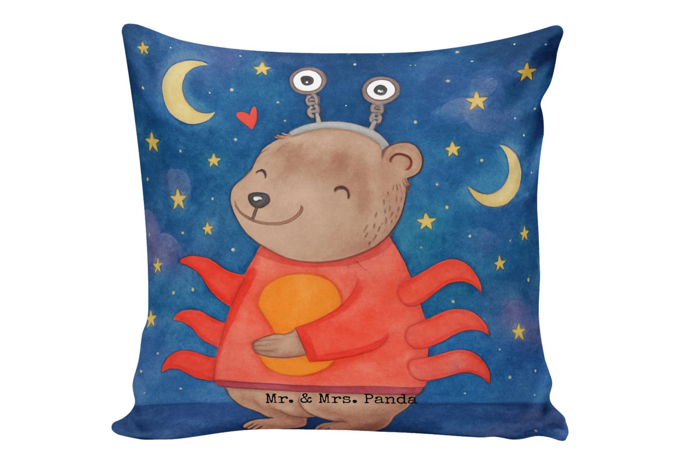 Mr. & Mrs. Panda Dekokissen Krebs Astrologie Design, Sofakissen, Weiß, Tierkreiszeichen, Sternzei Mr. & Mrs. Panda Dekokissen Krebs Astrologie Design, Sofakissen, Weiß, Tierkreiszeichen, Sternzei von Mr. & Mrs. Panda